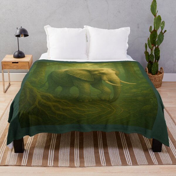 Item preview, Elephant Forest Guardian – GeoWild Nature Protector Art designed and sold by GeoWild Designs.