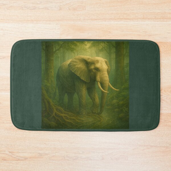 Item preview, Elephant Forest Guardian – GeoWild Nature Protector Art designed and sold by GeoWild Designs.