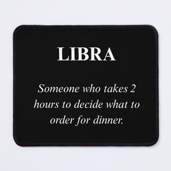 Item preview, Funny Libra Definition - Sarcastic Zodiac Typography designed and sold by JonyDG.