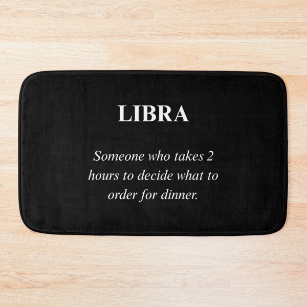 Item preview, Funny Libra Definition - Sarcastic Zodiac Typography designed and sold by JonyDG.