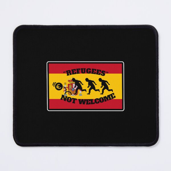 Item preview, "Refugees" not welcome in Spain designed and sold by PuzzlingStuff.