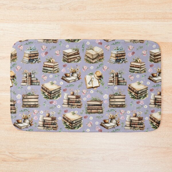 Item preview, Antique Books & Flowers on Light Purple  designed and sold by KSimpson838.