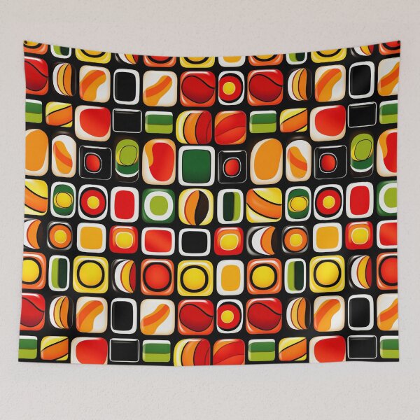 Item preview, Geometric design, colorful lines, curves, and surfaces designed and sold by G-M-Designs.