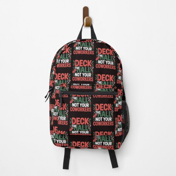 Item preview, Deck the Hall Not Your Coworkers – Workplace Christmas Humor designed and sold by Redgiant87x.
