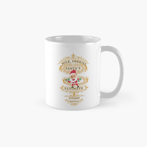 Item preview, Santa’s Workout Plan, Milk, Cookies, Repeat designed and sold by Stylecart.