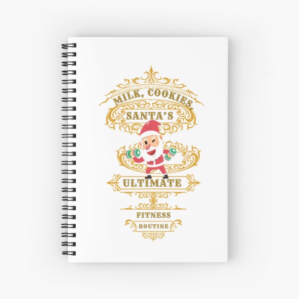 Item preview, Santa’s Workout Plan, Milk, Cookies, Repeat designed and sold by Stylecart.