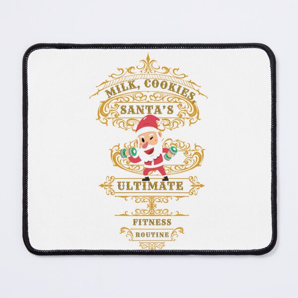 Item preview, Santa’s Workout Plan, Milk, Cookies, Repeat designed and sold by Stylecart.
