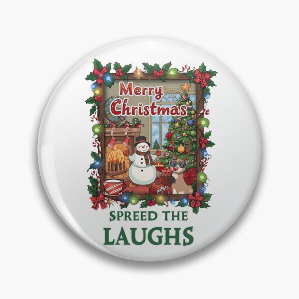 Item preview, Funny Merry Christmas Spread the Laughs Design designed and sold by Jocamedahub.