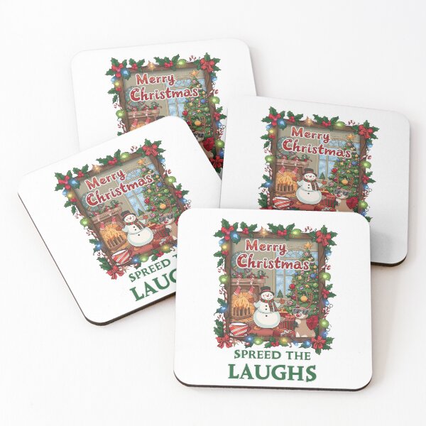Item preview, Funny Merry Christmas Spread the Laughs Design designed and sold by Jocamedahub.