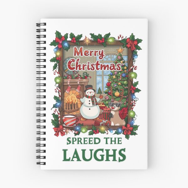Item preview, Funny Merry Christmas Spread the Laughs Design designed and sold by Jocamedahub.
