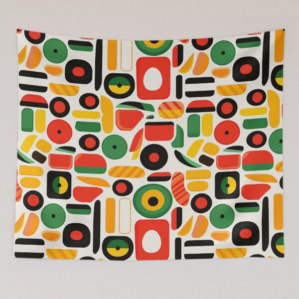 Item preview, Geometric design, colorful lines, curves, and surfaces designed and sold by G-M-Designs.