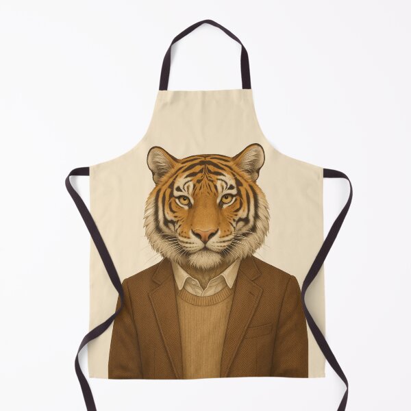 Item preview, THE THOUGHTFUL TIGER designed and sold by TheWonkyEaselCo.