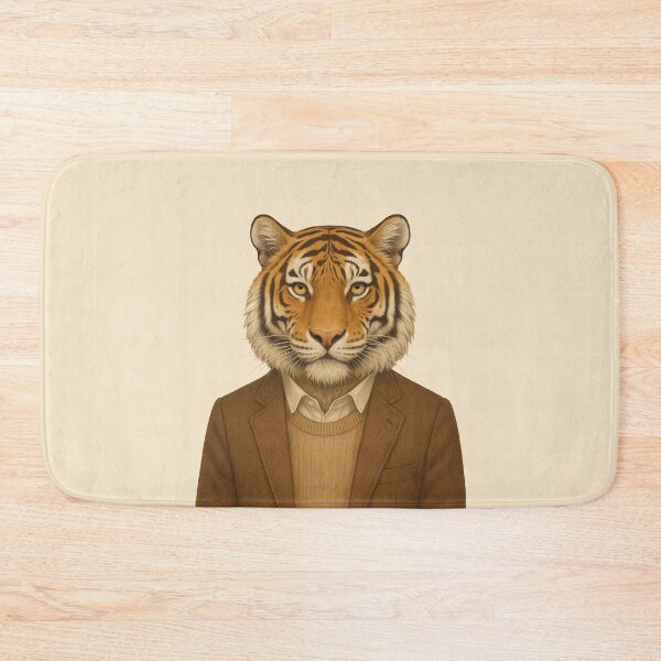 Item preview, THE THOUGHTFUL TIGER designed and sold by TheWonkyEaselCo.