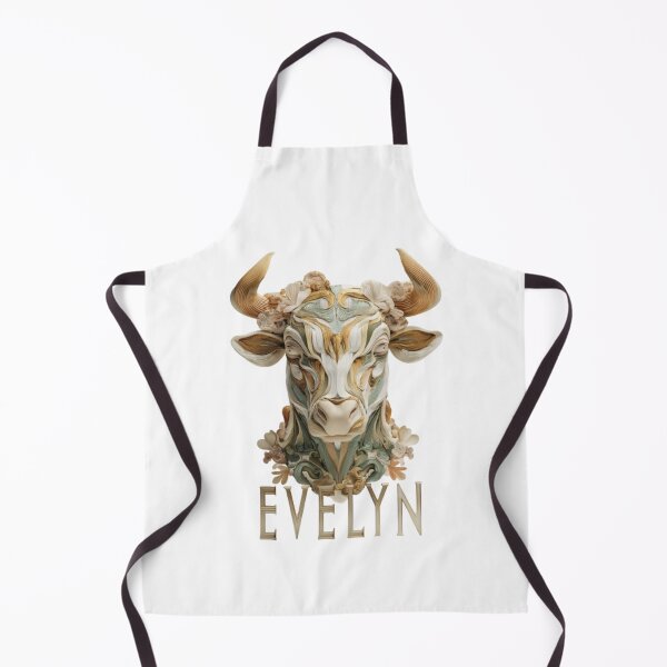 Item preview, Evelyn, the Taurus Celestial Bull designed and sold by AlexLineArt.