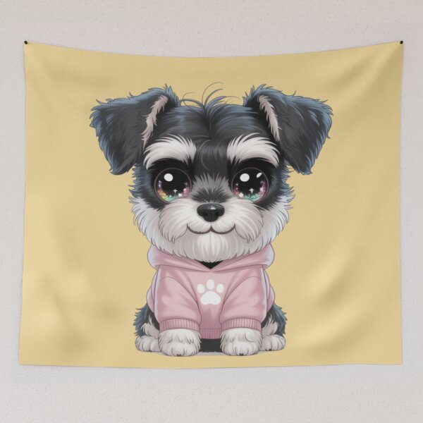 Item preview, miniature schnauzer designed and sold by 123ks.