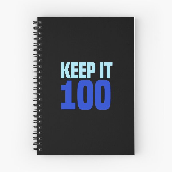 Item preview, Keep it 100, Blue designed and sold by Memes N Lore .