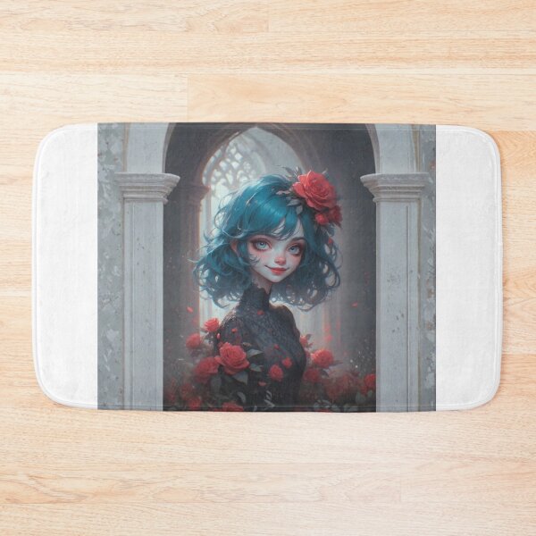 Item preview, Gothic Rose Girl Fantasy Portrait designed and sold by RED-MOUSE.