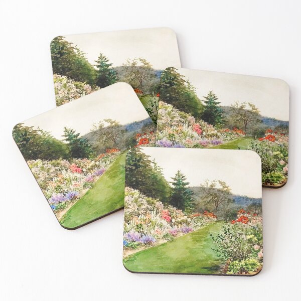 Item preview, Flowering Garden Scene designed and sold by tomorrowsart.