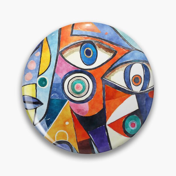 Item preview, Abstract watercolor painting  designed and sold by FatBirdie.