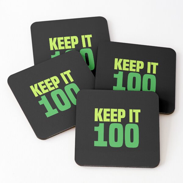 Item preview, Keep it 100, Green designed and sold by Memes N Lore .