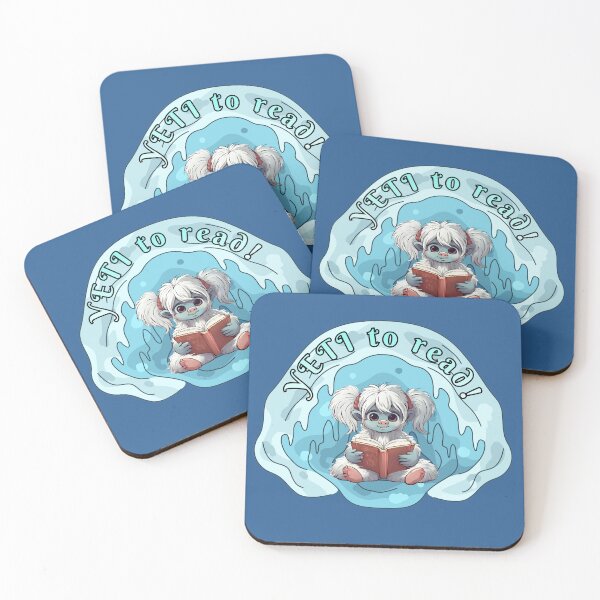 Item preview, Yeti to Read designed and sold by MrsGGallery.