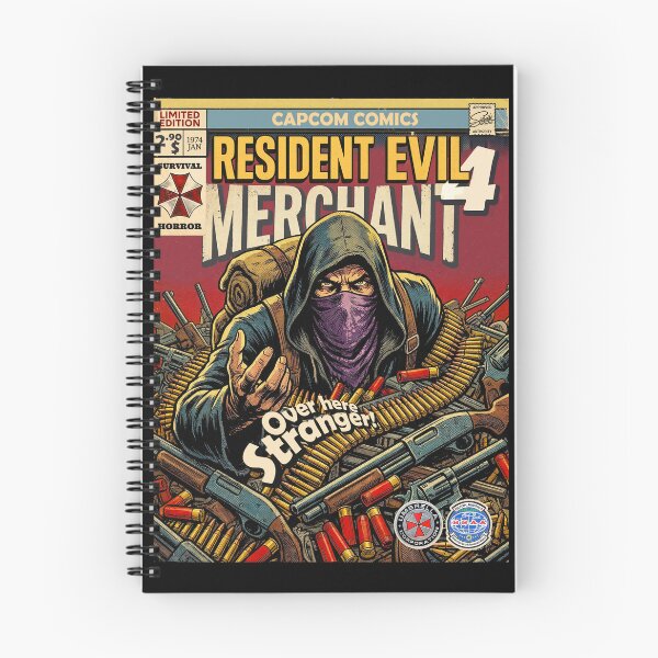Item preview, Resident Evil 4 Merchaant Comic Retro Gaming Art  designed and sold by Back2Collage.