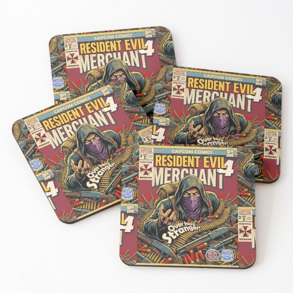 Item preview, Resident Evil 4 Merchaant Comic Retro Gaming Art  designed and sold by Back2Collage.