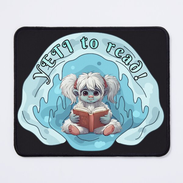 Item preview, Yeti to Read designed and sold by MrsGGallery.