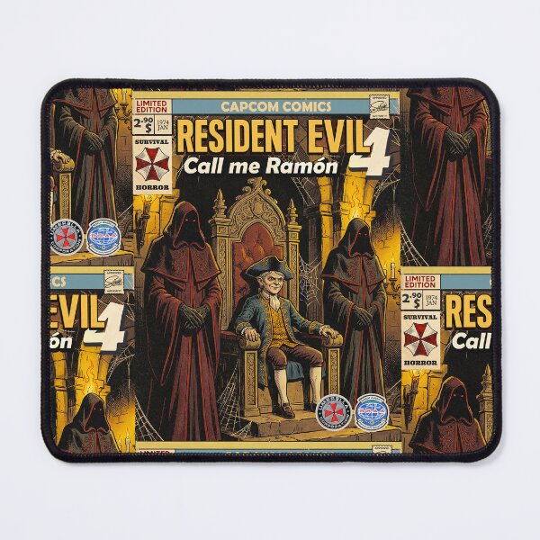 Item preview, Resident Evil 4 Ramon Comic Retro Gaming Art designed and sold by Back2Collage.