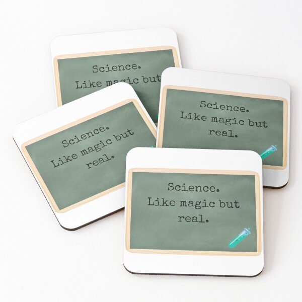 Item preview, Science - Like Magic But Real -  | Funny Science Teacher Chalkboard Design designed and sold by Pokah79.