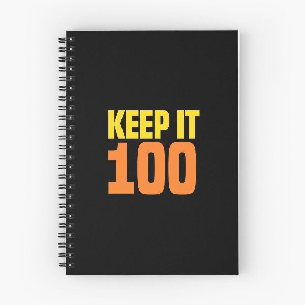 Item preview, Keep it 100, Orange designed and sold by Memes N Lore .