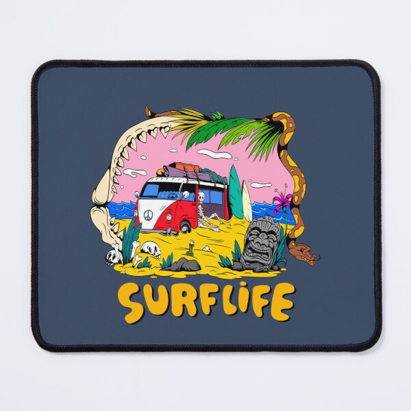 Item preview, Surf Life Retro Van Island designed and sold by Oniyasha.