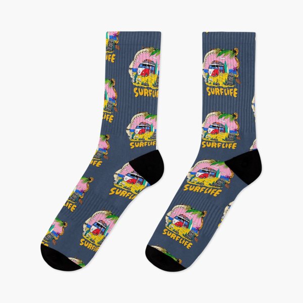 Item preview, Surf Life Retro Van Island designed and sold by Oniyasha.