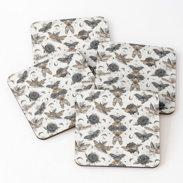 Item preview, Moths and Rose's designed and sold by Echo Blanc.