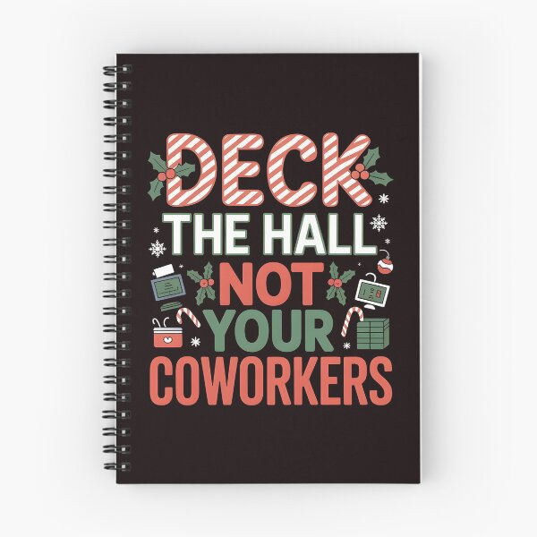 Item preview, Deck the Hall Not Your Coworkers – Office & Siblings Holiday Humor designed and sold by Redgiant87x.