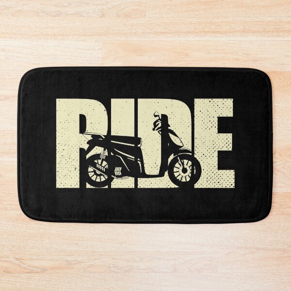 Item preview, Ride Scooter Design Vintage Moped Silhouette designed and sold by JRRTs.