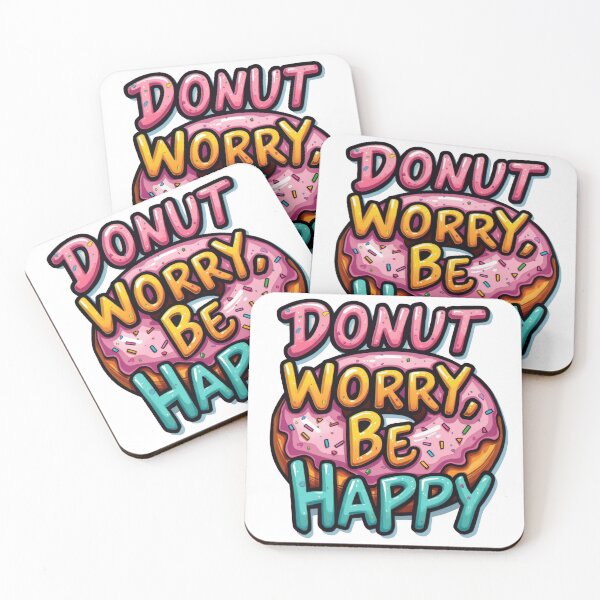 Item preview, dount worry be happy funny quotes designed and sold by GogoGrove.