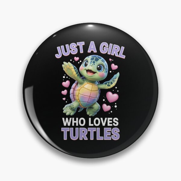 Item preview, Just a Girl who loves Turtles designed and sold by jkrphoto.