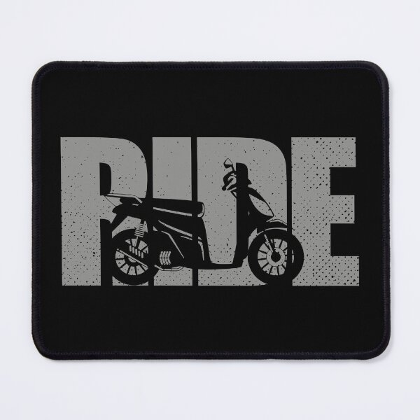 Item preview, Ride Scooter Design Vintage Moped Silhouette designed and sold by JRRTs.