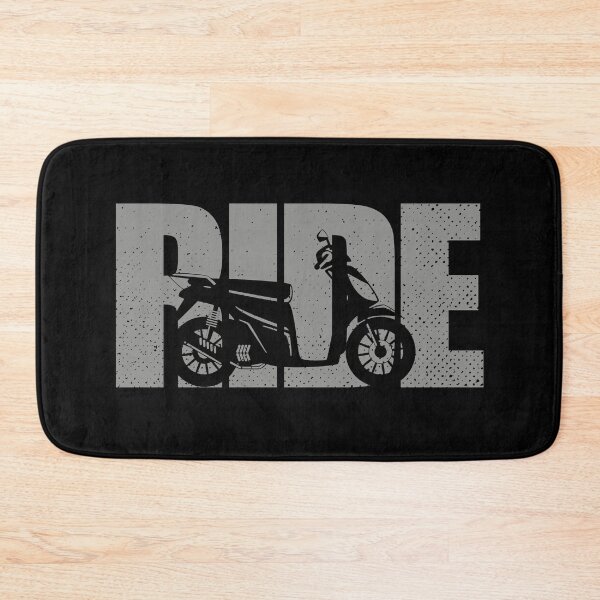Item preview, Ride Scooter Design Vintage Moped Silhouette designed and sold by JRRTs.