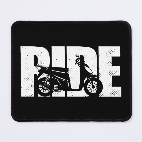 Item preview, Ride Scooter Design Vintage Moped Silhouette designed and sold by JRRTs.