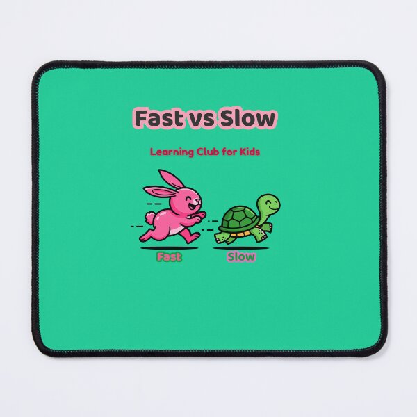 Item preview, Fast vs Slow – Learning Club for Kids designed and sold by AME Kids Designs.