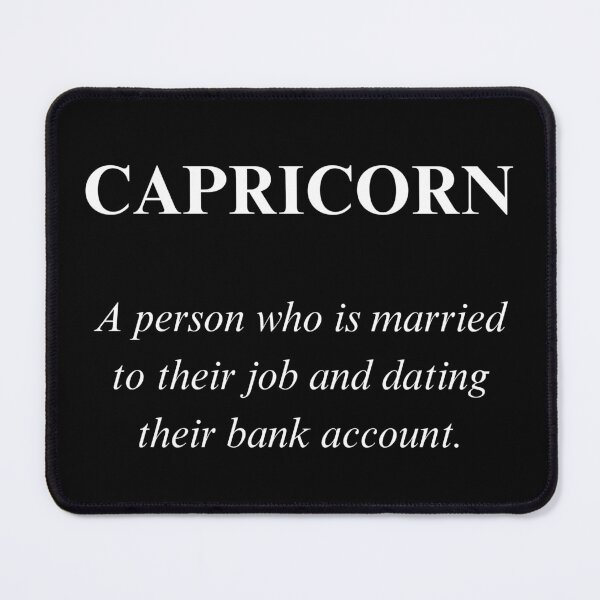 Item preview, Funny Capricorn Definition - Sarcastic Zodiac Typography designed and sold by JonyDG.