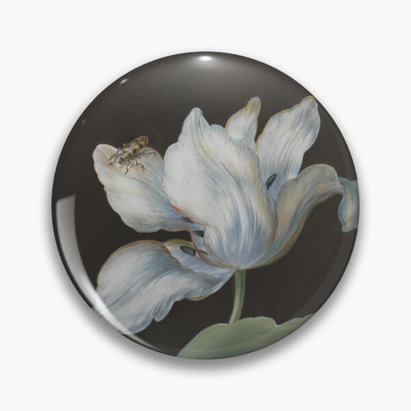 Item preview, Botanical Illustration — Barbara Regina Dietzsch - A Tulip, a Butterfly and a Beetle | Dead Artists Collective designed and sold by Dead Artists Collective.