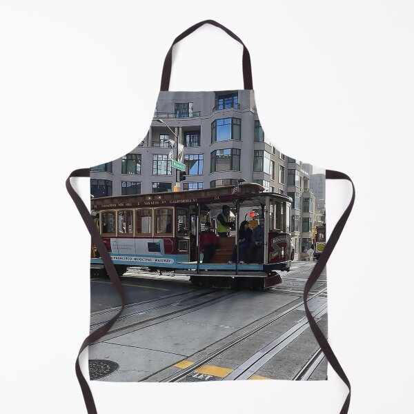 Item preview, san francisco cable cars poster designed and sold by PIXEL POP DESIGNS - Beyond the Norm!.