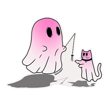 Artwork thumbnail, Pink Boo by KalAnnTattoos