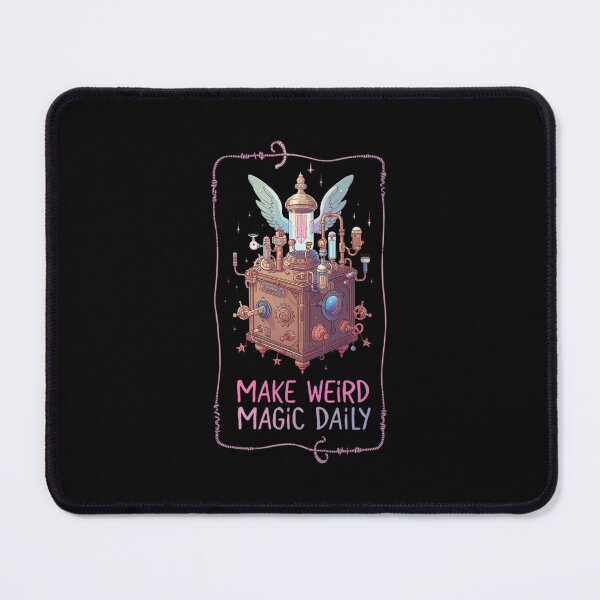 Item preview, Make Weird Magic Daily – Whimsical Machine Art designed and sold by Jocamedahub.