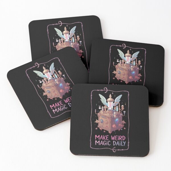 Item preview, Make Weird Magic Daily – Whimsical Machine Art designed and sold by Jocamedahub.