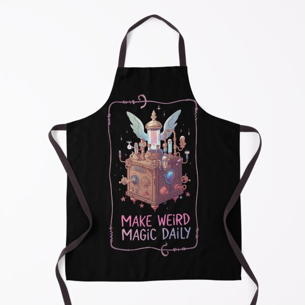 Item preview, Make Weird Magic Daily – Whimsical Machine Art designed and sold by Jocamedahub.