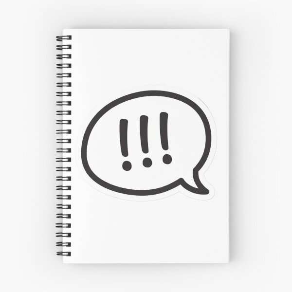 Item preview, Three Exclamation Marks in a Speech Bubble designed and sold by Owcomm.